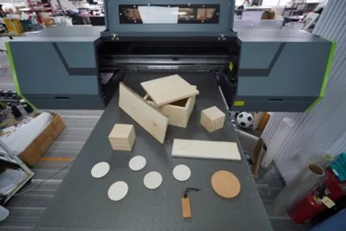 UV Wood Printing Process